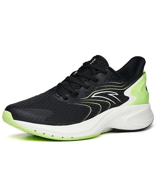Anta Black Wormhole Tech Running Shoes for men