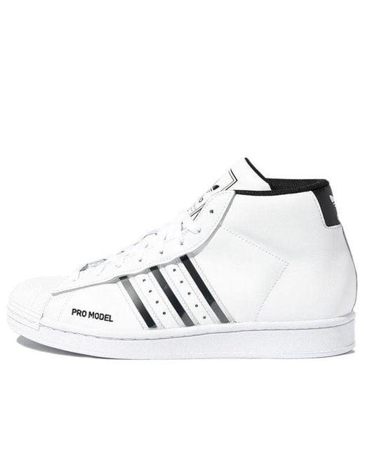 márketing Aparecer al menos adidas Originals Adidas Pro Model 'white Black' for Men | Lyst