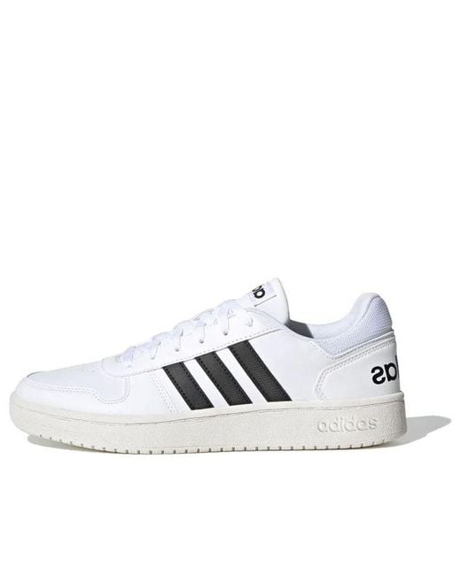 Adidas White Hoops 2.0 'Cloud' for men