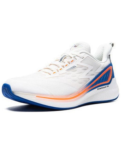 361 Degrees Blue Qu!K Lite Lightweight Breathable Running Shoes for men