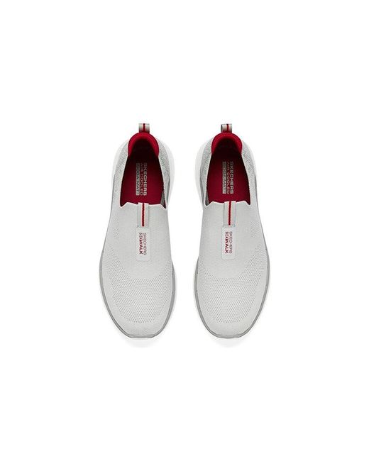 Skechers White Go Walk 6 Slip On for men