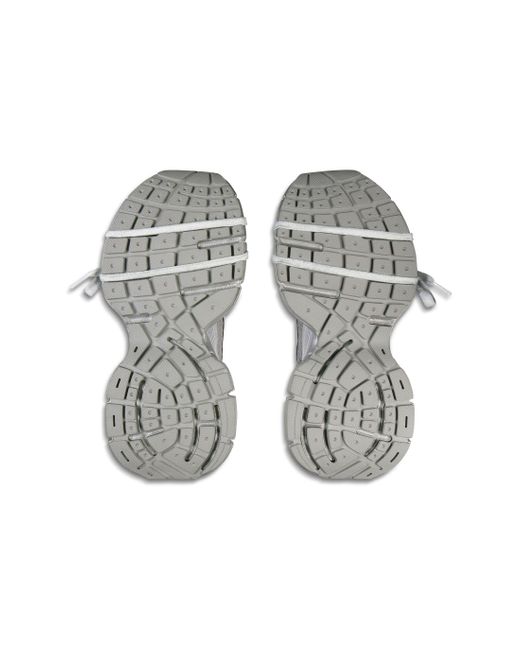 Balenciaga Gray 3Xl Reflective Sneakers Mesh And Polyurethane' for men