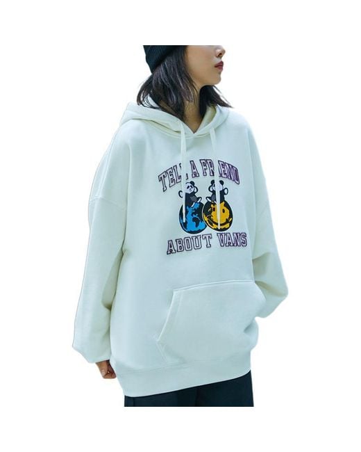 Vans White (Wmns) Panda Os Hoodie