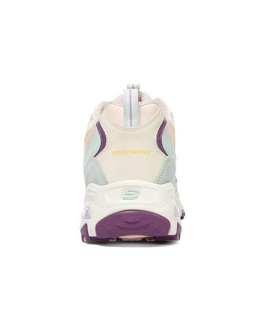 Skechers White (Wmns) D'Lites 1.0