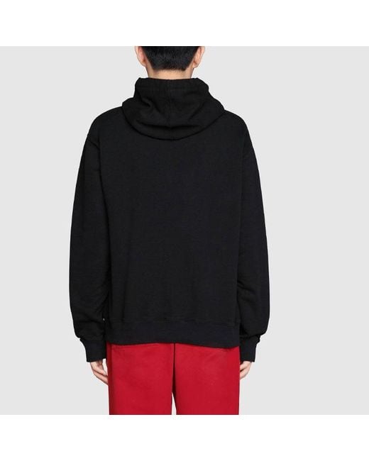 Gucci Black X Freya Hartas Crossover Fw21 Animal Printing Drawstring for men