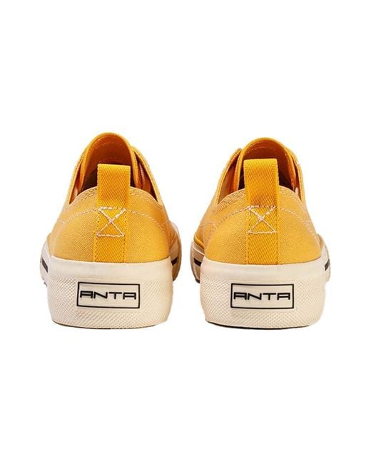 Anta Yellow Life Series Sneakers for men