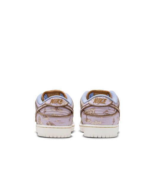 Nike Gray Sb Dunk Low Premium 'Pastoral Print' for men