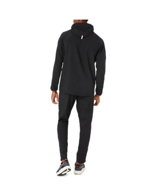 Asics Black Aim-Trg Dry Cloth Hoodie Jacket 'Performance' for men