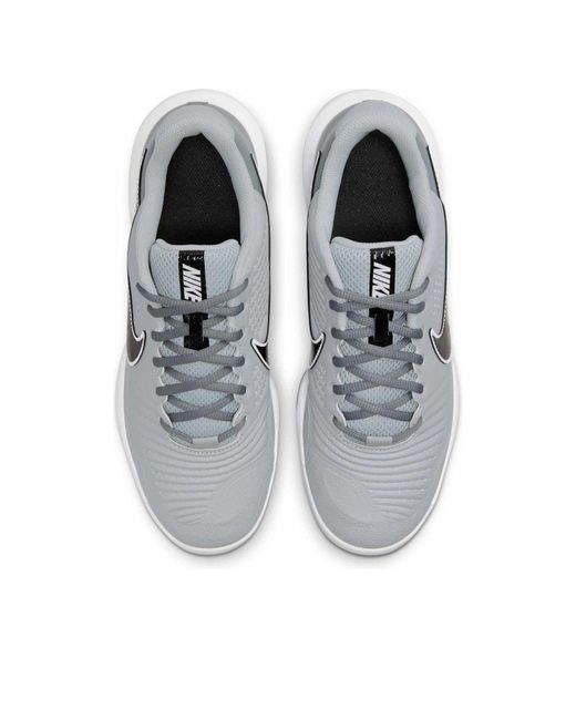 Nike Gray Alpha Huarache 3 Varsity Low 'Light Smoke' for men