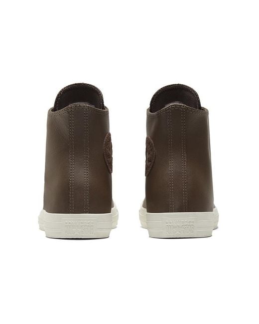 Converse Brown Chuck Taylor All Star High 'Color Leather for men