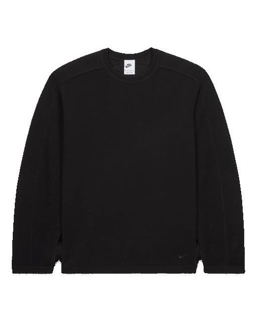 Nike Black X Stussy Long-Sleeve Knit Jersey for men