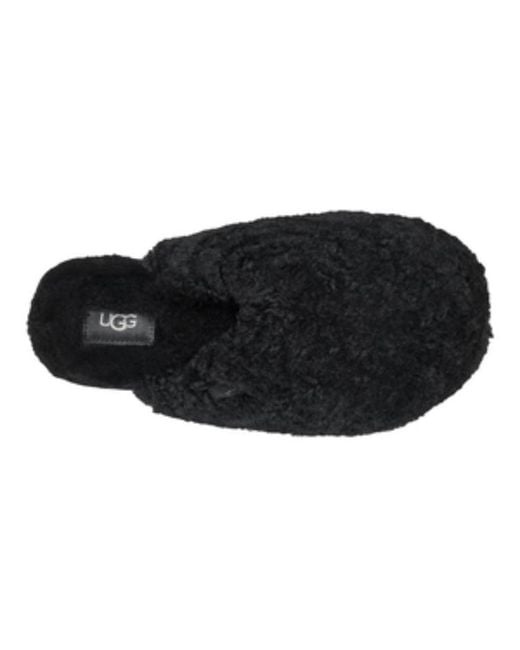 Ugg Black (Wmns) Maxi Curly Slide