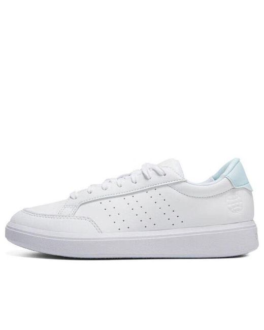 Adidas White (Wmns) Nova Court Lifestyle Vegan Shoes Almost'