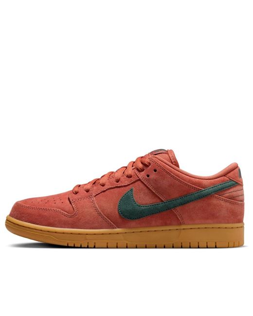Nike Red Sb Dunk Low 'Burnt Sunrise' for men