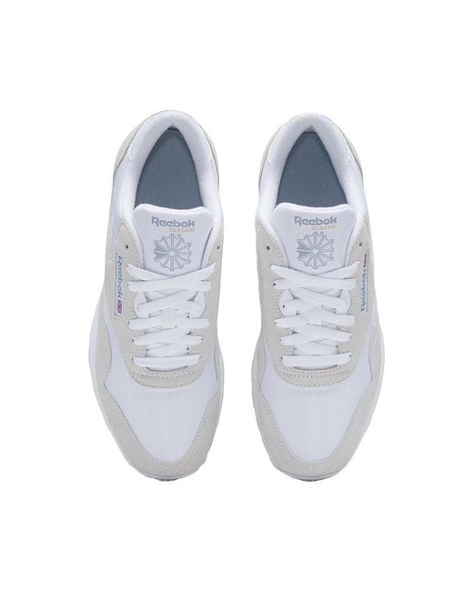 Reebok White Classic Nylon 'Cloud' for men