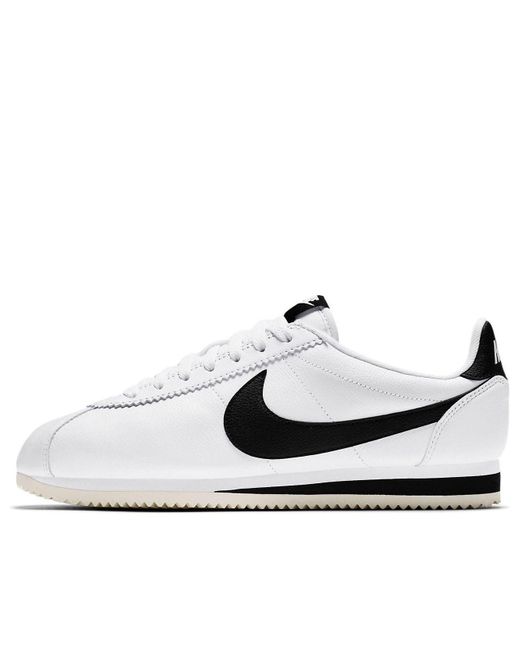 Nike White Classic Cortez Leather Se 'Sail' for men