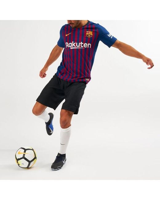 Nike Blue Fc Barcelona 2018 Authentic Home Jersey 'Blaugrana' for men