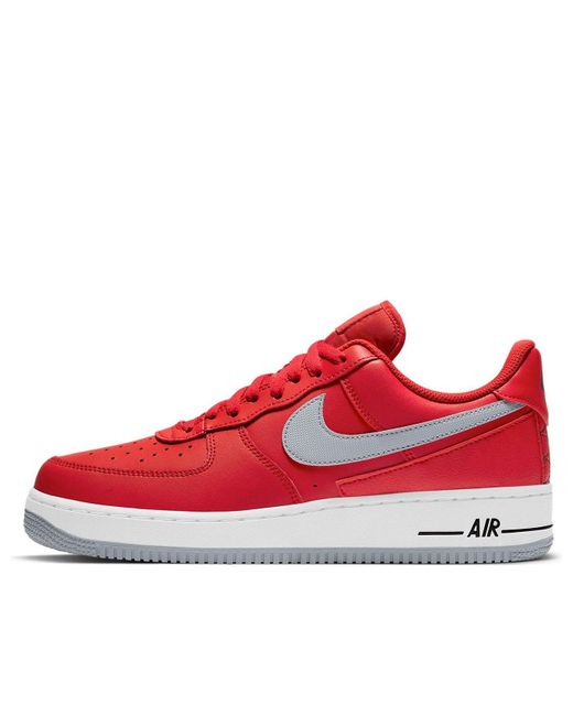 mens red air force ones
