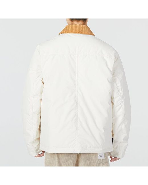 PUMA White Downtown Padded Jacket for men