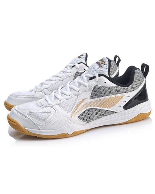 Li-ning Blue Ma Long Signature Table Tennis Shoes for men