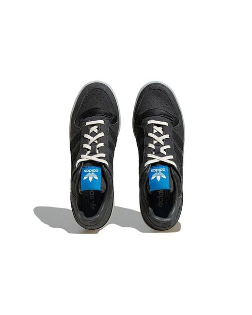 Adidas Black Forum Low 'Dark Solid' for men