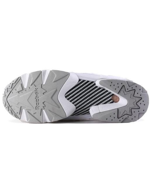 Reebok White Instapump Fury Og 'Cream Steel Coral' for men