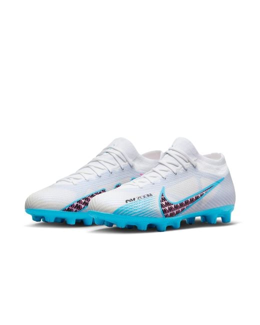 Nike Blue Air Zoom Vapor 15 Mercurial Pro Hg Hard Ground 15 for men