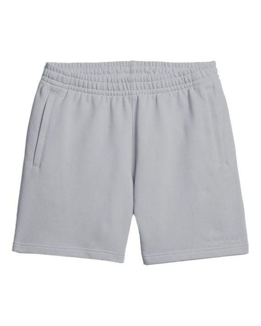 Adidas Gray Originals X Fidong Co-Branded Solid Color Sports Casual Shorts