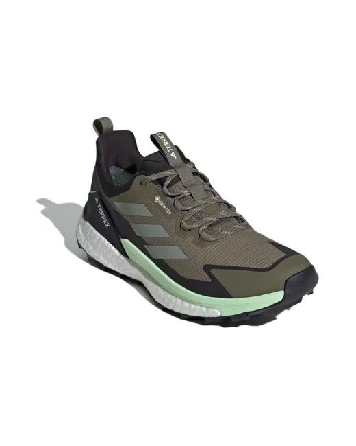 Adidas Brown Terrex Free Hiker 2.0 Low Gtx Hiking Shoes Strata' for men