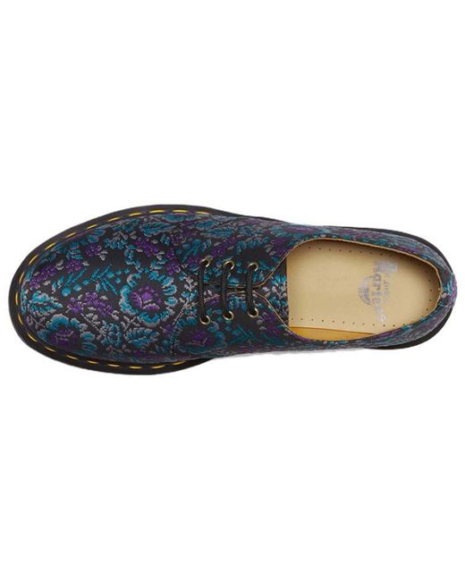 Dr. Martens 1461 Floral Jacquard Oxord Shoes in Blue | Lyst UK