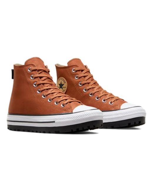 Converse Brown Chuck Taylor All Star City Trek Waterproof Boot 'Tawny Owl' for men