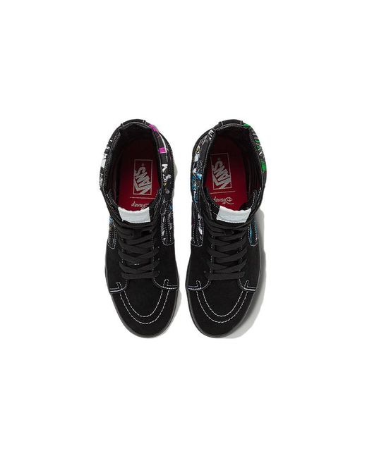 Vans Black Disney X Sk8-Hi 'Villains'