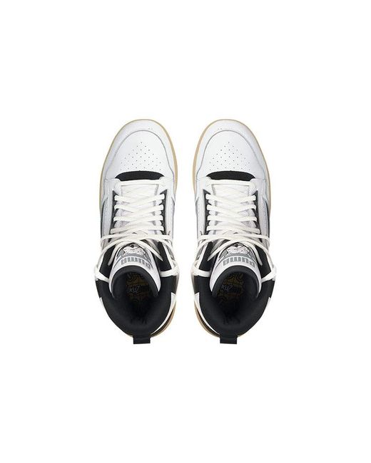 PUMA White Kyle Kuzma X Rhude X Clyde All-Pro Mid for men