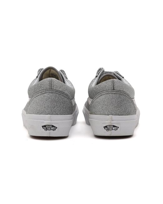 Vans Gray Old Skool Lurex Glitter for men