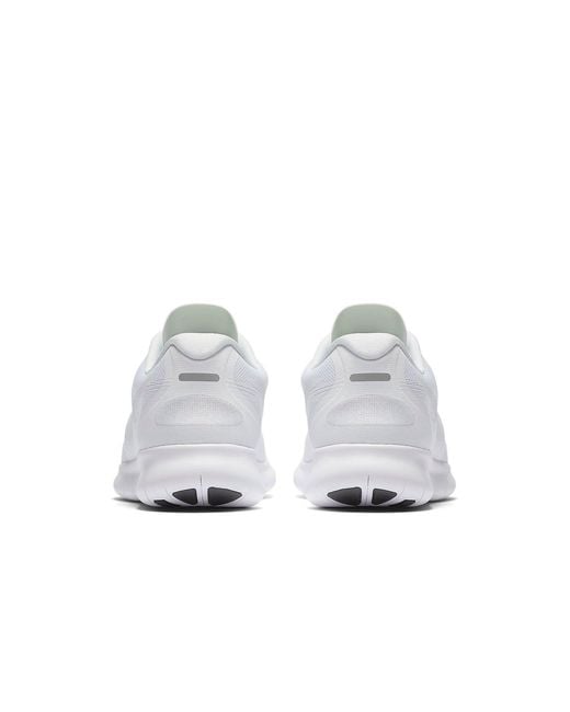 Nike White Free Rn 2017 for men