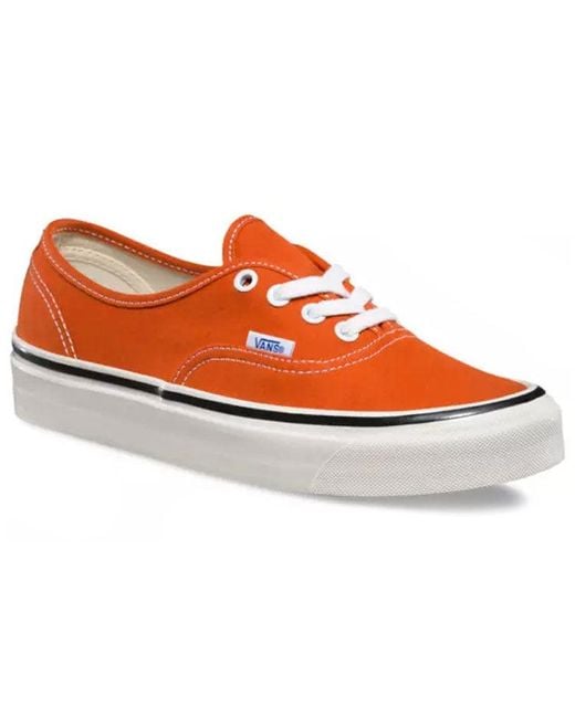 Vans Orange Authentic 44 Dx for men