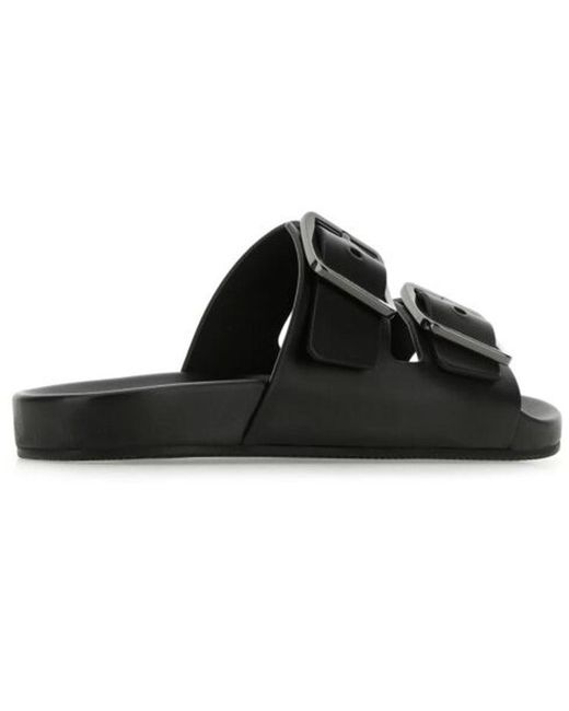 Balenciaga Black Mallorca Slippers for men