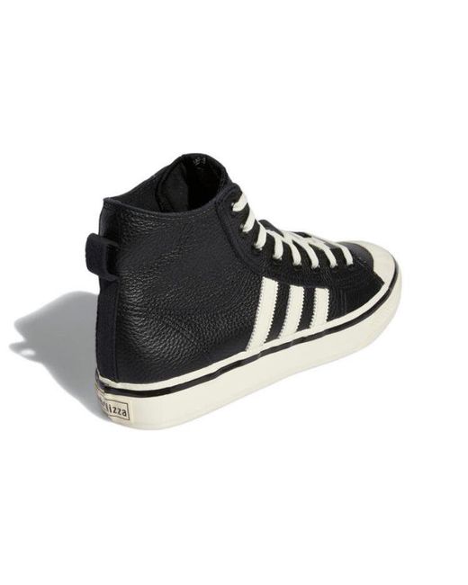 Adidas Black Nizza Hi Rf 74 for men