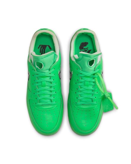 Nike Green X Off- Air Force 1 Low 'Brooklyn' for men