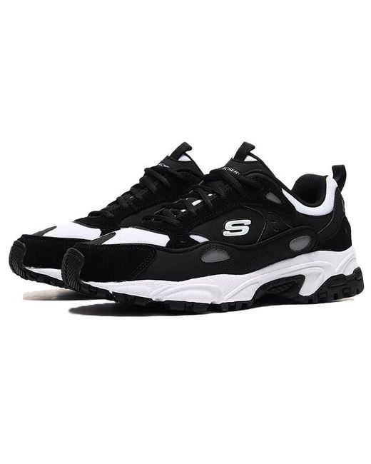 Skechers Black Stamina Low Running Shoes for men