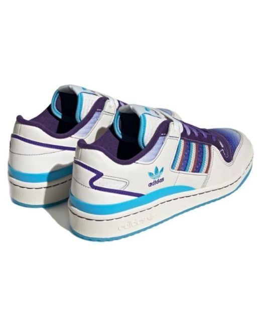 Adidas Blue Originals Forum 84 Low Shoes for men
