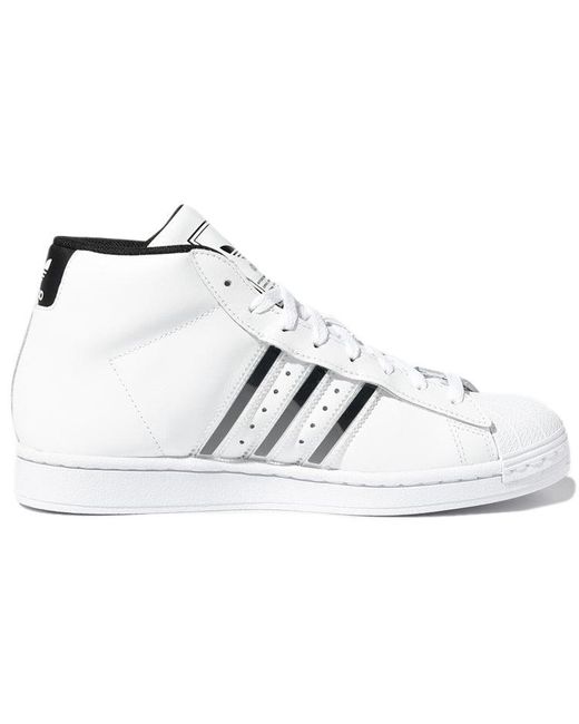 adidas Pro Model in White for Men | Lyst