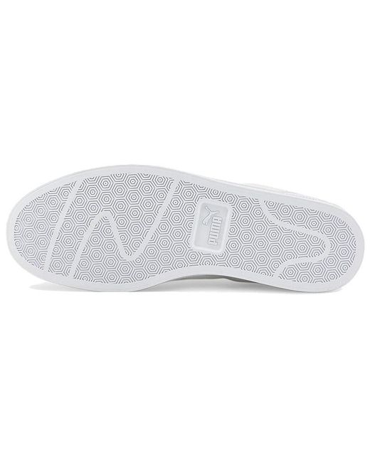 PUMA White Smash Vulc V3 Lo Cv for men
