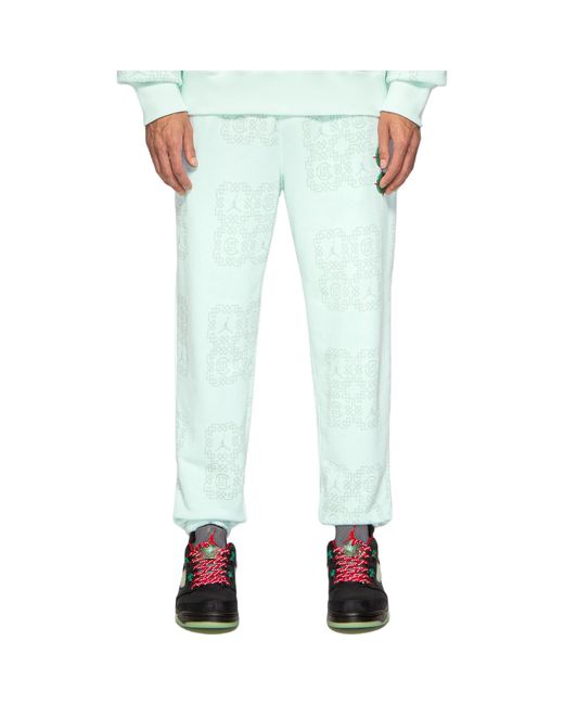 Nike Blue X Clot Jade Fleece Sweatpants 'Barely' for men