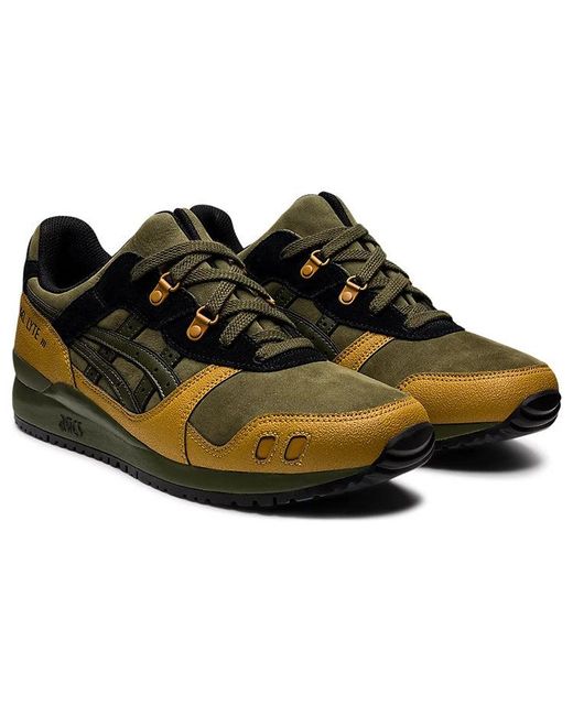 Asics Black Gel Lyte 3 Tan Presidio' for men