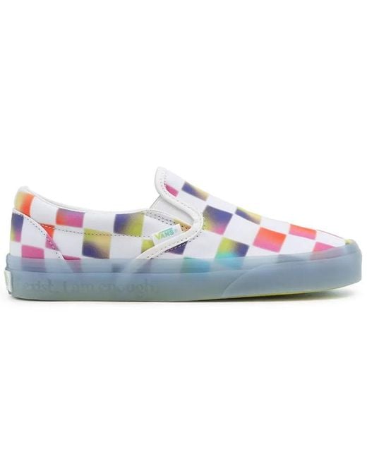Vans Blue Classic Slip-On 'Cultivate Care' for men