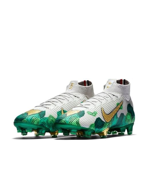 Nike Green Mercurial Superfly 7 Elite Se Fg Electro' for men
