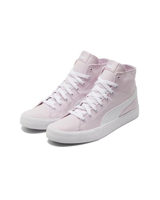 PUMA Purple Bari Mid Retro Mid Tops Casual Skateboarding Shoes