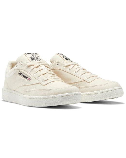 Reebok White Club C 85 Grow Leisure Sneakers for men