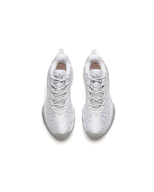 Anta White Quick Battle 5 Low for men